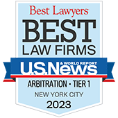 Best Law Firms - Arbitration Tier 1 Badge